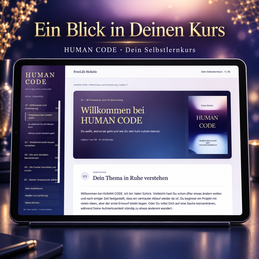 HUMAN CODE – Der Selbstlernkurs