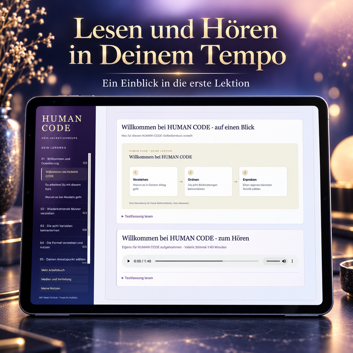 HUMAN CODE – Der Selbstlernkurs