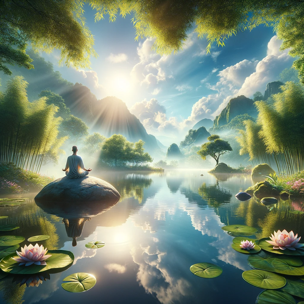 Die Reise zu innerem Frieden und Gelassenheit – Produktbild der Audio-Hypnose