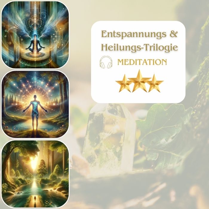Entspannungs- und Heilungs-Trilogie – Produktbild der Audio-Hypnose
