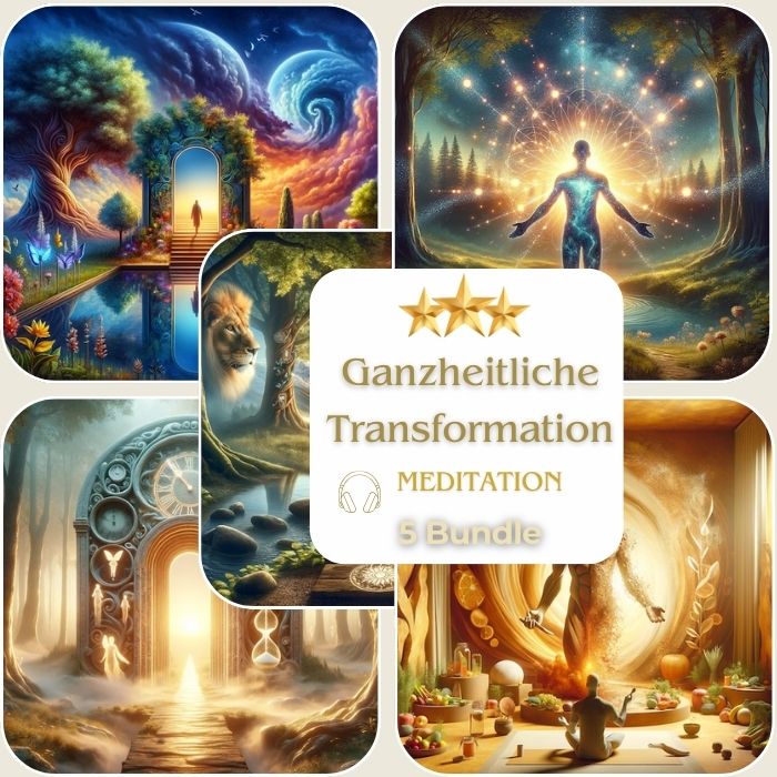 5 Bundle - Ganzheitliche Transformation – Produktbild der Audio-Hypnose