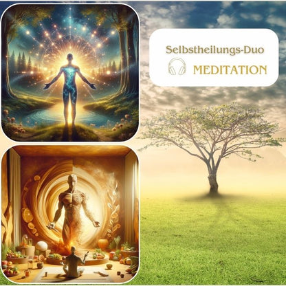 Selbstheilungs-Duo – Produktbild der Audio-Hypnose