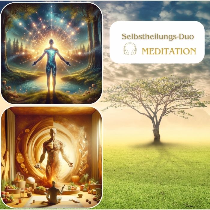 Selbstheilungs-Duo – Produktbild der Audio-Hypnose