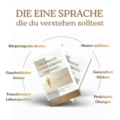 Die Sprache deines Körpers verstehen: Körpersignale deuten, Muster auflösen, Gesundheit fördern – Buchcover
