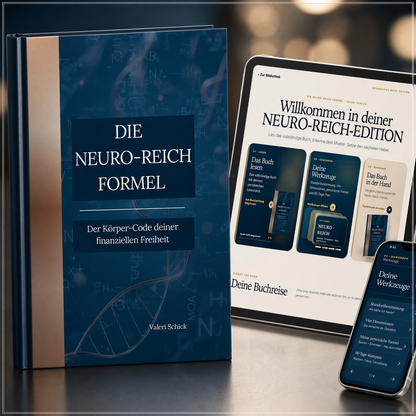 Die Neuro-Reich-Formel – Interaktive Sonderedition mit Buchcover und digitaler Anwendung auf Tablet und Smartphone