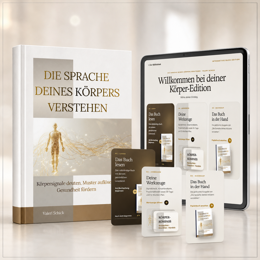 Die Sprache deines Körpers verstehen – Interaktive Sonderedition mit Buchcover, Reader und digitalen Werkzeugen