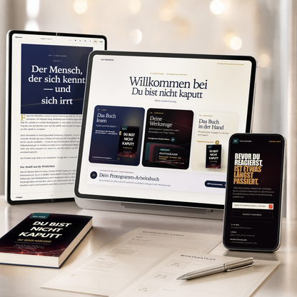 Interaktive Sonderedition Du bist nicht kaputt mit Reader, Protogramm und Arbeitsmaterial