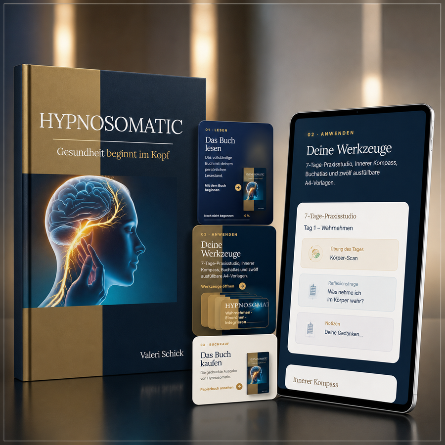 Hypnosomatic – Interaktive Sonderedition mit Buchcover, Reader und digitalem Praxisstudio