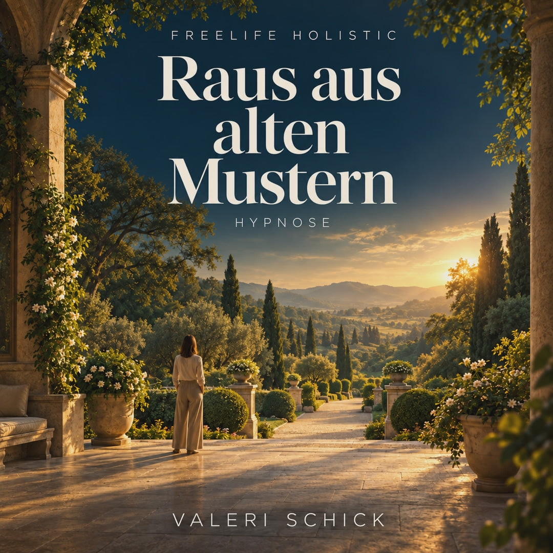 Raus aus alten Mustern – 90 Sekunden Hörprobe aus der vollständigen Hypnose mit Musik.