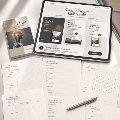 SpinalMind® – Interaktive Sonderedition – Einblick in Arbeitsmaterialien und persönliche Anwendung