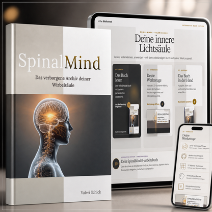 SpinalMind® – Interaktive Sonderedition mit Buchcover und digitaler Anwendung auf Tablet und Smartphone
