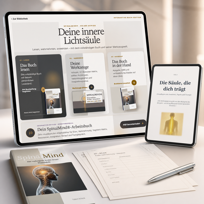 Interaktive Sonderedition SpinalMind mit Reader, Segment-Atlas und Arbeitsmaterial